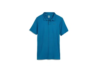Under Armour Matchplay Golf Polo (big Kid) Boy's Clothing Varsity Blue/midnight Navy : Xl (18-20 Big Kid), Polyes