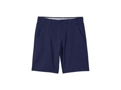 Under Armour Matchplay Golf Shorts (big Kid) Boy's Casual Pants Midnight Navy/midnight Navy : Xs (7 Big Kid), Pol In Blue