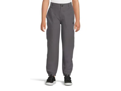Under Armour Matchplay Joggers (little Kid/big Kid) Boy's Workout Castlerock : 4 Little Kid, Elastane/polyester In Gray