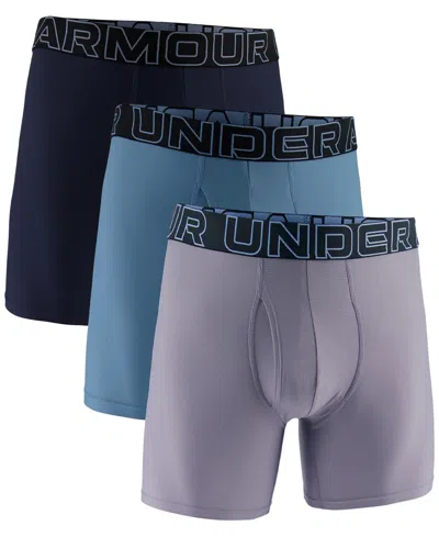 Under Armour Men's 3-pk. Performance Tech 6" Boxer Briefs In Multi
