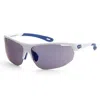 Under Armour Men's 71 Mm White Sunglasses Ua-0002-g-s-0wwk-71 In White