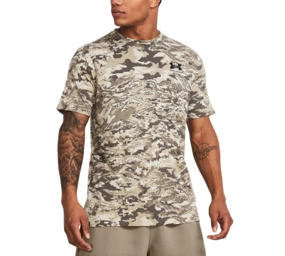 Under Armour Men's Abc Camo Short Sleeve T-shirt In Taupe