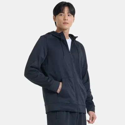 Under Armour Armour Fleece® Men's Full-zip Hoodie Black In 001 Black
