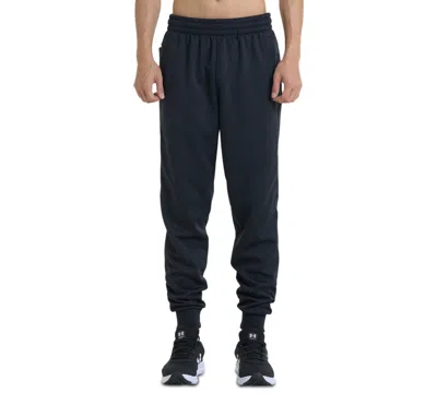 Under Armour Men's Armour Fleece Jogger Pants In 001 Black