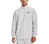 Under Armour Men's Armour Fleece Quarter-zipper Sweatshirt In 014 Halo G