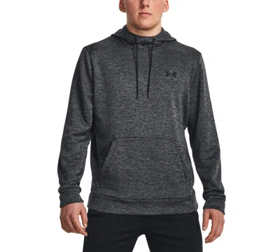 Under Armour Men's Armour Fleece Twist Hooded Sweatshirt In 001 Black