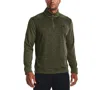 Under Armour Men's Armour Fleece Twist Quarter-zipper Sweatshirt In 390 Marine