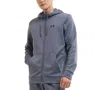 Under Armour Men's Armour Fleece Zipper Hoodie In Gray
