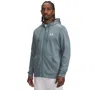 Under Armour Men's Armour Fleece Zipper Hoodie In Gray