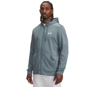 Under Armour Men's Armour Fleece Zipper Hoodie In Gray