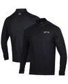 Under Armour Men's Black Maryland Terrapins T2 Green Maryland Day Half-zip Pullover Sweatshirt In Black