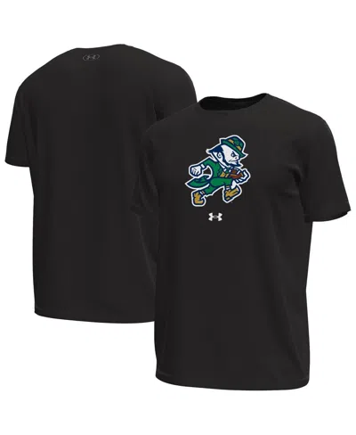 Under Armour Men's Black Notre Dame Fighting Irish Tech Stretch T-shirt