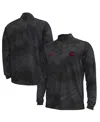 Under Armour Men's Black South Carolina Gamecocks Freedom Collection Armorfuse Half-zip Sweatshirt In Black
