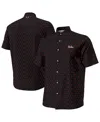 Under Armour Men's Black South Carolina Gamecocks Gameday Armourfuse Camp Button-up Shirt In Multi
