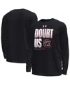 Under Armour Men's Black South Carolina Gamecocks March Madness Unity Long Sleeve T-shirt In Black