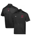 Under Armour Men's Black South Carolina Gamecocks Motivate Half-zip Jacket In Black