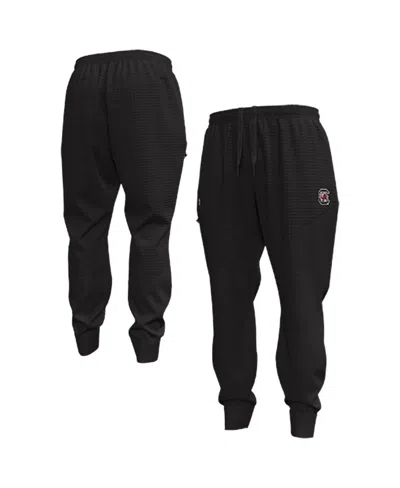 Under Armour Men's Black South Carolina Gamecocks Unstoppable Fleece Jogger Pants