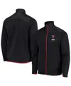 Under Armour Men's Black Texas Tech Red Raiders 2021 Sideline Command Full-zip Jacket In Black