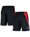 Under Armour Men's Black Texas Tech Red Raiders Tech Vent Shorts In Black