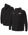 Under Armour Men's Black Utah Utes Unstoppable Raglan Full-zip Jacket In Black