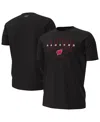 Under Armour Black Wisconsin Badgers Overlay Performance T-shirt In Black