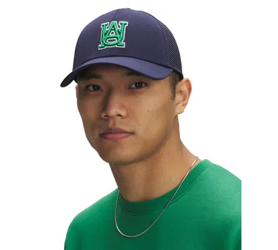 Under Armour Men's Blitzing Trucker Hat In 410 Midnig