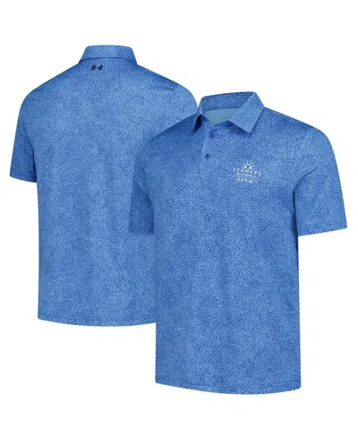 Under Armour Men's Blue 2025 Farmers Insurance Open Playoff 3.0 Eagle Swoop Polo Shirt