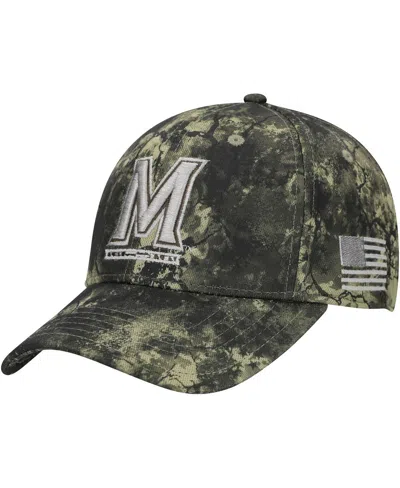 Under Armour Men's Camo Maryland Terrapins Freedom Collection Blitzing Performance Adjustable Hat In Multi