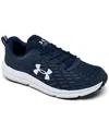 Under Armour Men's Charged Assert 10 Running Sneakers From Finish Line In Blue