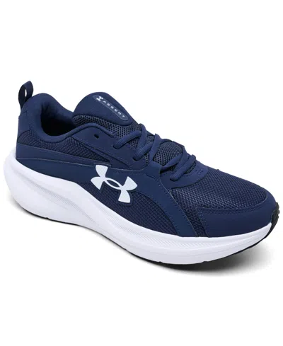 Under Armour Men's Charged Assert 11 Running Sneakers From Finish Line In Blue