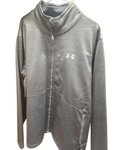 Under Armour Men Coldgear Infrared Softershell Jacket In Steel Light Heather In Multi