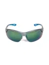 Under Armour Men's Compete 75mm Polarized Geometric Sunglasses In Green
