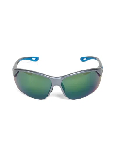 Under Armour Men's Compete 75mm Polarized Geometric Sunglasses In Green