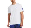 Under Armour Men's Freedom Flag Gradient T-shirt In White