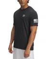 Under Armour Mens  Heatgear Armour Compression Short Sleeve Football T-shirt In Black