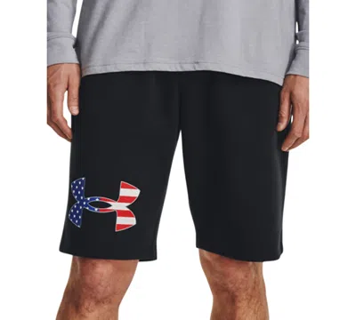 Under Armour Men's Freedom Rival 10" Shorts In Black,white