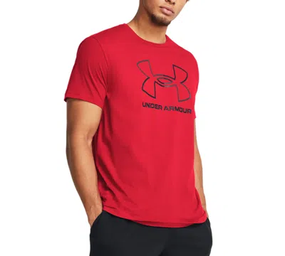 Under Armour Men's Gl Foundation Logo Graphic T-shirt In Red,black