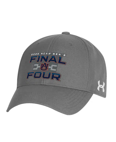 Under Armour Men's Graphite Auburn Tigers 2025 Ncaa Men's Basketball Tournament March Madness Final Four Adjustab