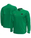 Under Armour Men's Green Notre Dame Fighting Irish Unstoppable Woven Anorak Storm Tech Half-zip Jacket In Green