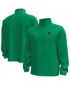 Under Armour Men's Green Notre Dame Fighting Irish Unstoppable Woven Anorak Storm Tech Half-zip Jacket In Green