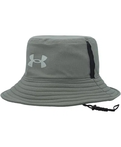 Under Armour Men's Green Performance Bucket Hat In Gray