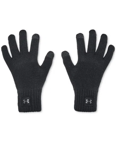 Under Armour Men's Halftime Tech Touch Gloves In 003 Black
