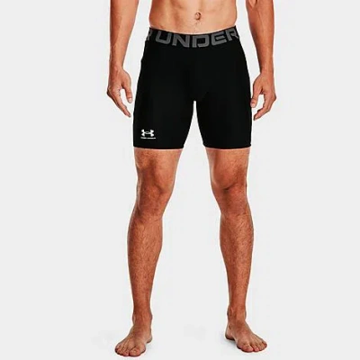 Under Armour Mens  Hg Armour 2.0 6" Compression Shorts In Black/white