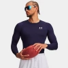 Under Armour Men's Heatgear Long-sleeve Training Top In Blue
