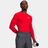 Under Armour Men's Heatgear Long-sleeve Training Top In Red