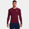 Under Armour Men's Heatgear Long-sleeve Training Top In Red