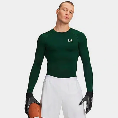 Under Armour Men's Heatgear Long-sleeve Training Top In Green