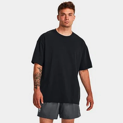 Under Armour Men's Heavyweight Oversized T-shirt In Black
