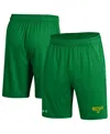 Under Armour Men's Kelly Green Notre Dame Fighting Irish All Fight Tech Vent Shorts In Green