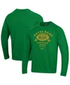 Under Armour Men's Kelly Green Notre Dame Fighting Irish Football Rival Fleece Sweatshirt In Green